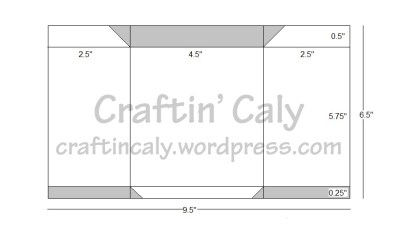 Mini Treat Bag Template