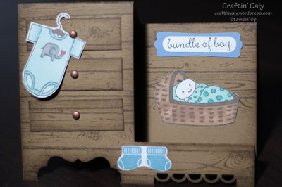Baby Boy Step Card