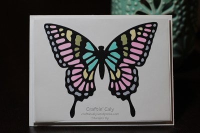 Butterfly Thinlits on Vellum 3