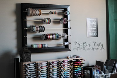 Framed Ribbon Holder 1