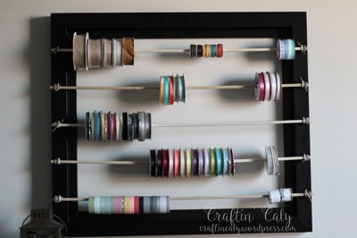 Framed Ribbon Holder