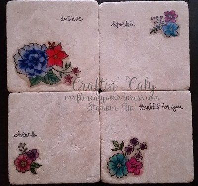 I Like You Tile Coasters