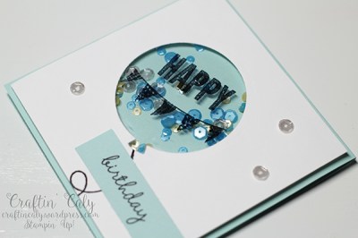 Celebrate Today Shaker & Explosion Card 3