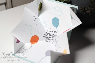 Celebrate Today Shaker & Explosion Card