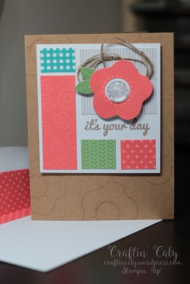 June 2015 Paper Pumpkin - Happy Thoughts