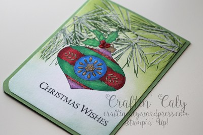 Christmas Bauble & Ornamental Pine