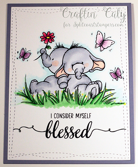 Bella with Friend - Butterfly Kisses