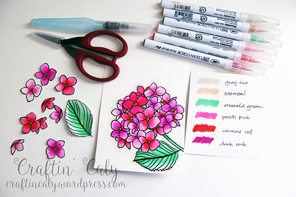 EH PS Challenge - Hydrangea 1