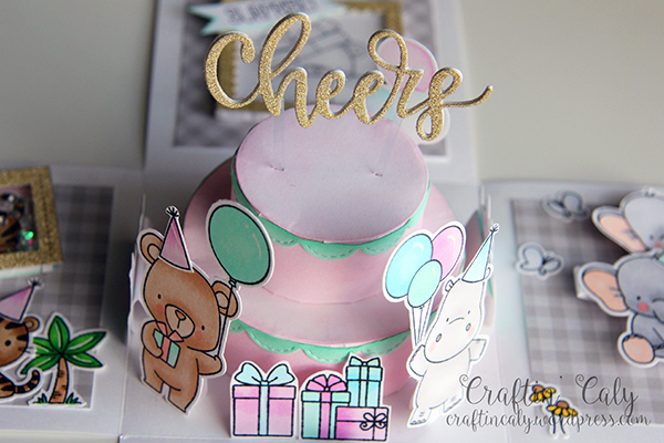 Explosion Box - 3D Cake