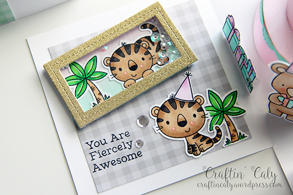 Explosion Card - Shaker Tab