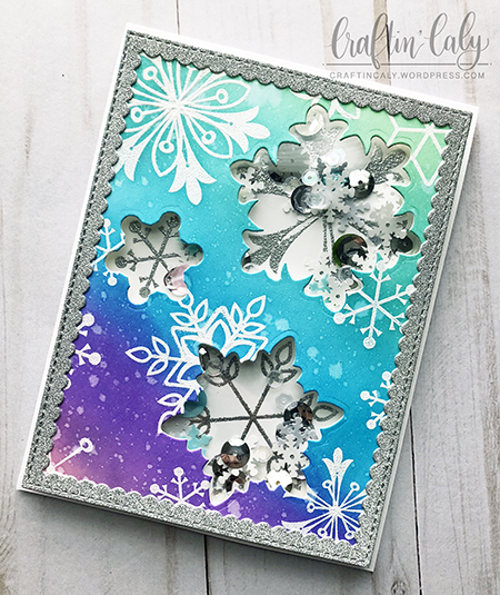 Snowflake Splendor Shaker