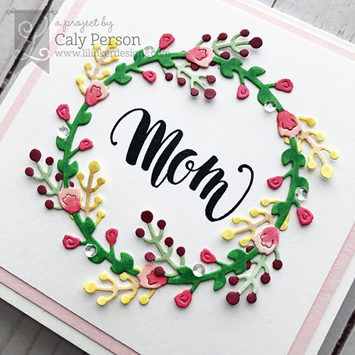 Caly - Spring Wreath close up- WM