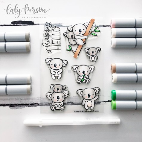 Koala Friends Coloring 1