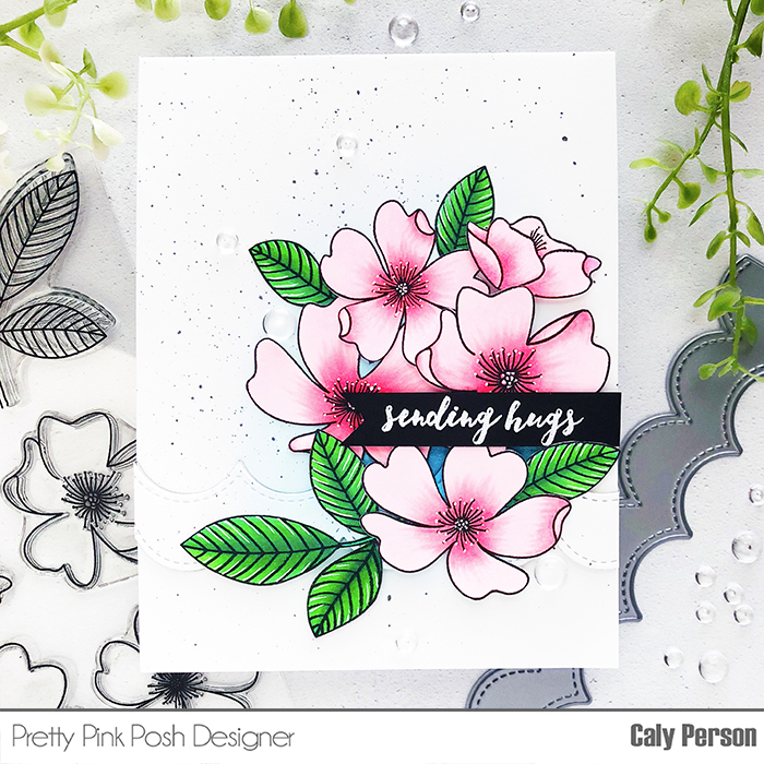 PPP Wild Rose - Sending Hugs