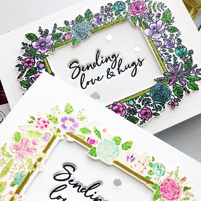 PFS - WOW Floral Frame 2