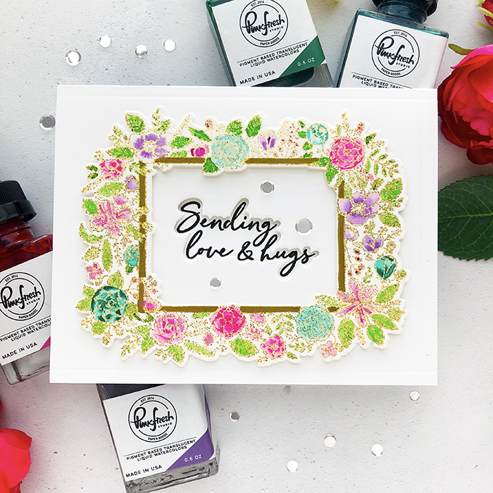 PFS - WOW Floral Frame 3