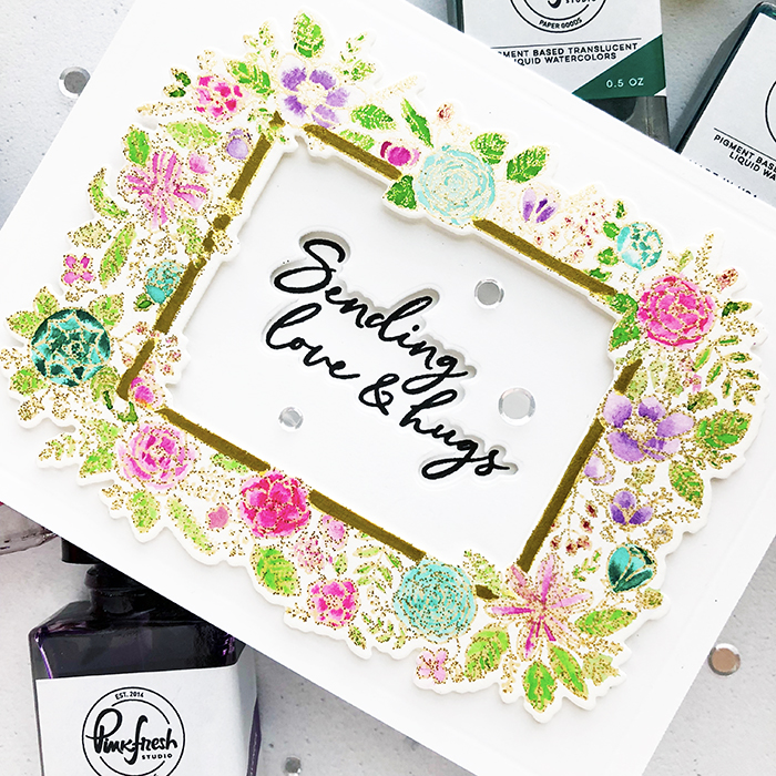 PFS - WOW Floral Frame 4