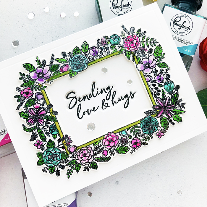 PFS - WOW Floral Frame 6