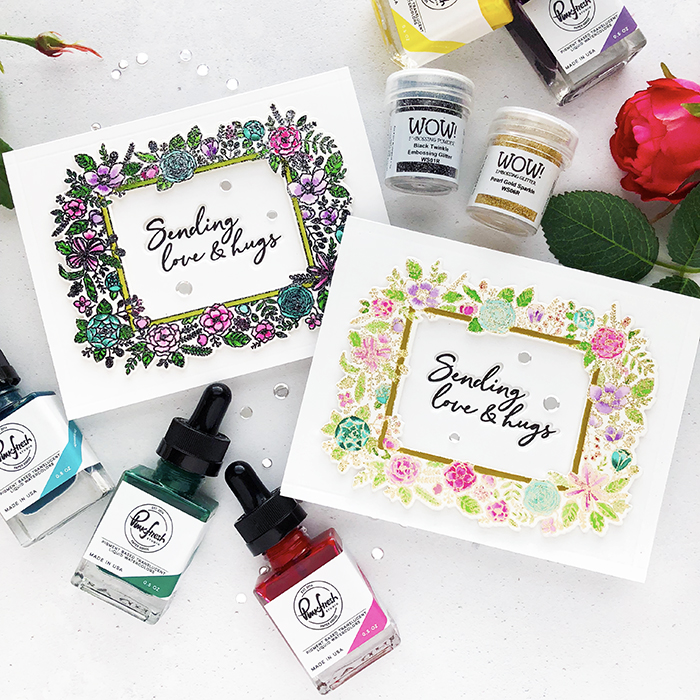 PFS - WOW Floral Frame