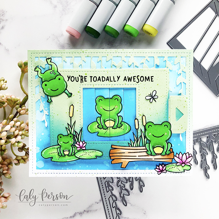 Lawn Fawn – Toadally Awesome Magic Picture Changer – Caly Person
