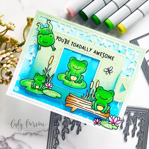 Lawn Fawn – Toadally Awesome Magic Picture Changer – Caly Person