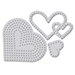 WPlus9 Needle Point Hearts