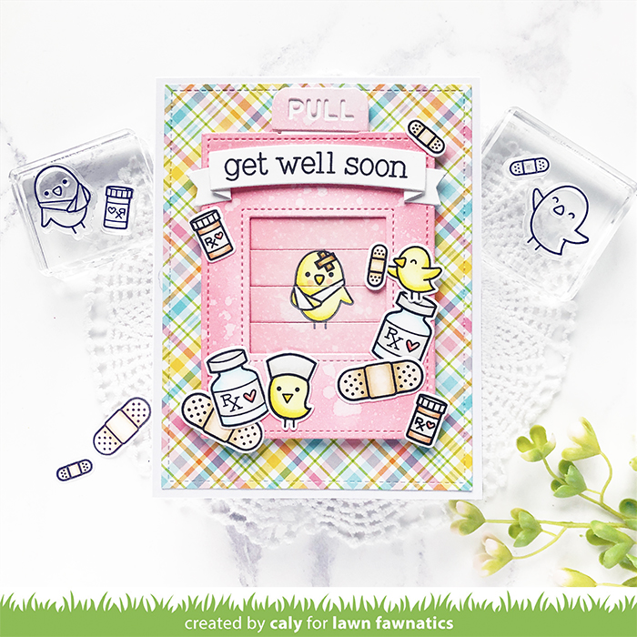 Lawn Fawn – Get Well Before N’ Afters Magic Picture Changer – Caly Person