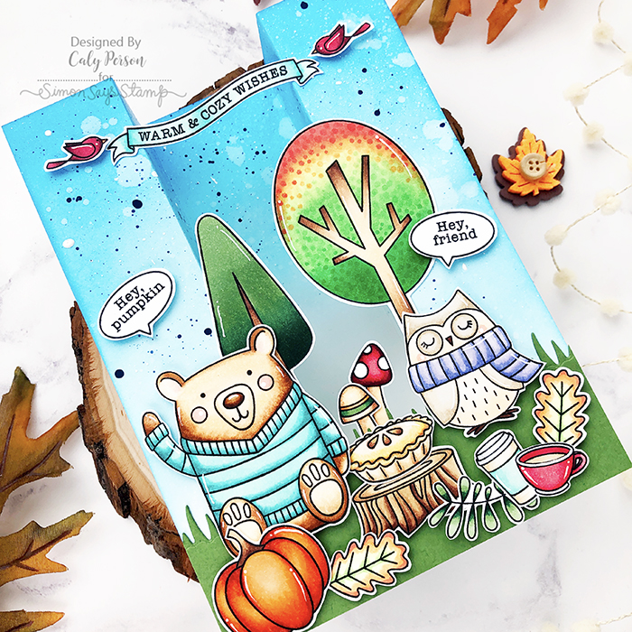 Simon Says Stamp – Happy Fall Y’all Card Kit Blog Hop – Caly Person
