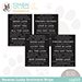 SSS Reverse Lucky Sentiment Strips