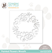 SSS Painted Flowers Wreath