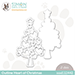 SSS Outline Heart of Christmas Die