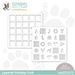 SSS Layered Holiday Grid Stencils