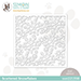 SSS Scattered Snowflakes Stencil