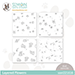 SSS Layered Flowers Stencils