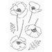 MFT Pure Poppies Stamp