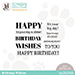 SSS Birthday Wishes