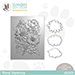 SSS Floral Harmony Embossing Folder