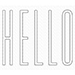 MFT Tall Hello Die