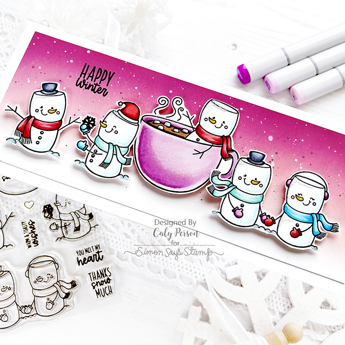 Pink & Main STAMPtember® 2022 Exclusive – Snow One Like You – Caly Person