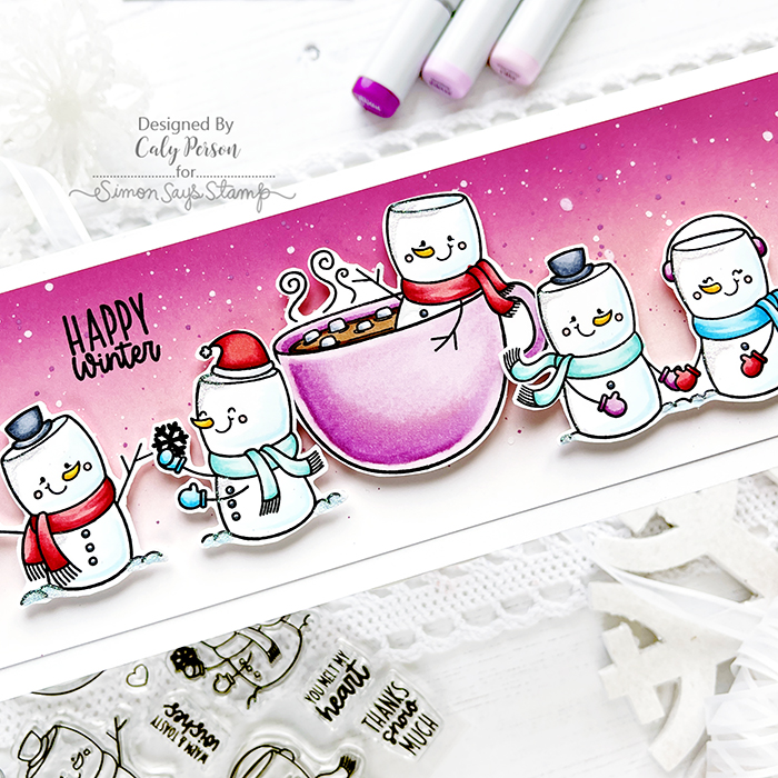 Pink & Main STAMPtember® 2022 Exclusive – Snow One Like You – Caly Person