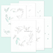 C9 Boughs & Holly Stencil Pack
