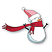 MB Little Bundled Snowman