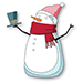 MB Tall Bundled Snowman