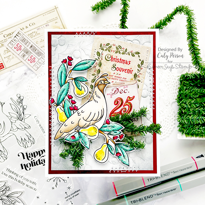 Simon Says Stamp – Limited Edition Holiday Card Kit 2022 – Caly Person