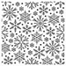 MFT Snowflake Flurry Background