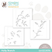 SSS Holly Branch Stencil