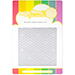 WF Quilted Zig Zag Texture Die