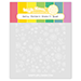 WF Daisy Pattern Stencil Quad