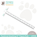 SSS Pawsitively Everything 12 inch T-Square Ruler