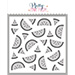 PPP Layered Watermelon Stencils